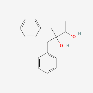 molecular formula C17H20O2 B14531351 2-Benzyl-1-phenylbutane-2,3-diol CAS No. 62640-70-4