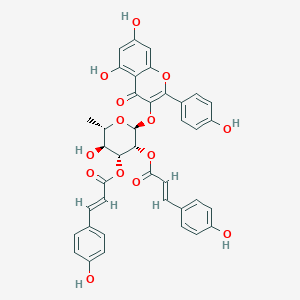 molecular formula C39H32O14 B145317 Platanoside CAS No. 133740-25-7