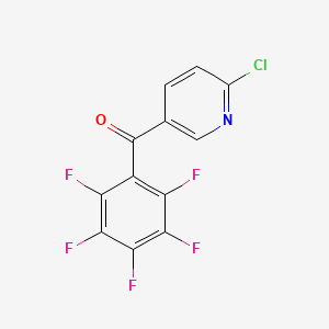 2-Chloro-5-(pentafluorobenzoyl)pyridine