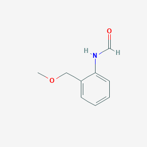 molecular formula C9H11NO2 B14531726 N-[2-(Methoxymethyl)phenyl]formamide CAS No. 62723-80-2