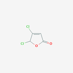 molecular formula C4H2Cl2O2 B14531789 4,5-Dichlorofuran-2(5H)-one CAS No. 62674-19-5