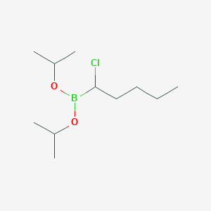 molecular formula C11H24BClO2 B14531803 Dipropan-2-yl (1-chloropentyl)boronate CAS No. 62261-02-3