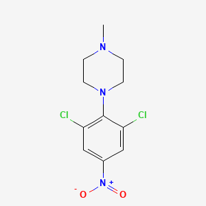 1-(2,6-Dichloro-4-nitrophenyl)-4-methylpiperazine