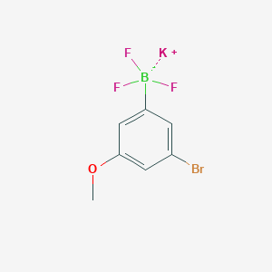 Potassium (3-bromo-5-methoxyphenyl)trifluoroboranuide