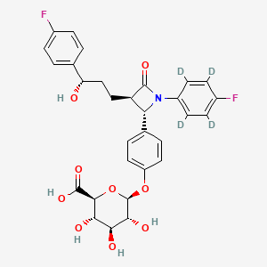 Ezetimibe phenoxy glucuronide-D4