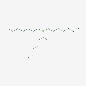 molecular formula C24H51B B14532129 Tri(octan-2-yl)borane CAS No. 62594-01-8