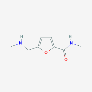 N-methyl-5-[(methylamino)methyl]furan-2-carboxamide