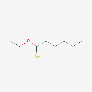 molecular formula C8H16OSe B14532340 O-Ethyl selenohexanoate 