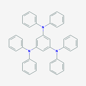 molecular formula C42H33N3 B145324 1,3,5-Tris(diphenylamino)benzene CAS No. 126717-23-5