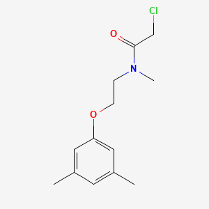 2-chloro-N-[2-(3,5-dimethylphenoxy)ethyl]-N-methylacetamide