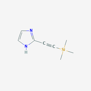 (2-Imidazinylethynyl)trimethylsilane