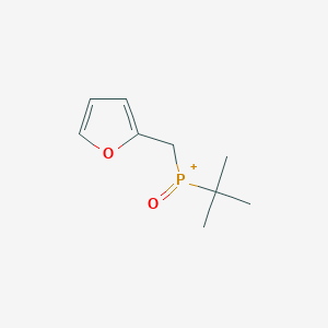 molecular formula C9H14O2P+ B14532531 tert-Butyl[(furan-2-yl)methyl]oxophosphanium CAS No. 62754-74-9