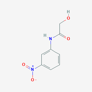 molecular formula C8H8N2O4 B1453269 2-hydroxy-N-(3-nitrophenyl)acetamide CAS No. 859980-47-5