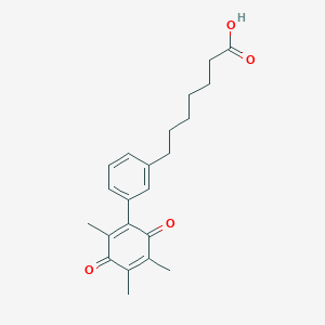 7-(3',4',6'-Trimethyl-2',5'-dioxo-2',5'-dihydro-[1,1'-biphenyl]-3-yl)heptanoic acid