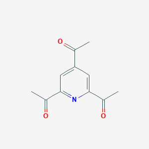 molecular formula C11H11NO3 B145330 2,4,6-Triacetylpyridine CAS No. 132855-04-0