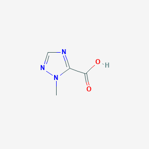 molecular formula C4H5N3O2 B1453354 1-甲基-1H-1,2,4-三唑-5-羧酸 CAS No. 815588-93-3