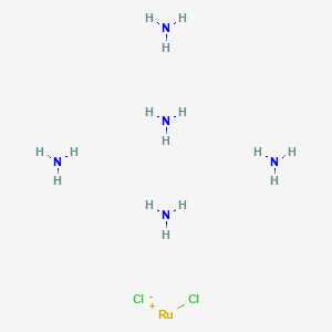 molecular formula Cl2H15N5Ru B145336 Chloropentaammineruthenium(II) chloride CAS No. 137729-23-8