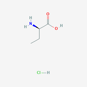 molecular formula C4H10ClNO2 B1453366 D-Homoalanine hcl CAS No. 67607-42-5