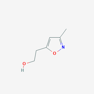 molecular formula C6H9NO2 B1453371 2-(3-Methylisoxazol-5-yl)ethanol CAS No. 218784-65-7