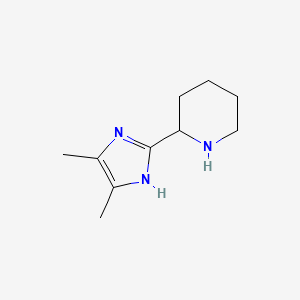 2-(4,5-dimethyl-1H-imidazol-2-yl)piperidine