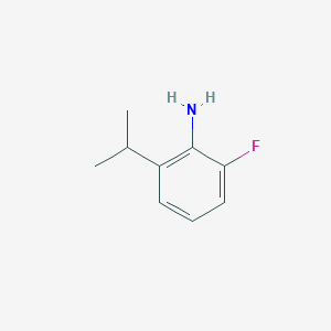 molecular formula C9H12FN B145340 2-Fluoro-6-isopropylaniline CAS No. 126476-48-0