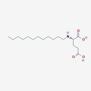 molecular formula C17H33NO4 B14534026 n-Dodecyl-l-glutamic acid CAS No. 62765-46-2