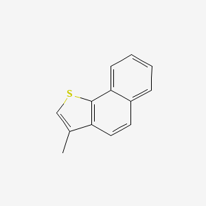 molecular formula C13H10S B14534126 3-Methylnaphtho[1,2-B]thiophene CAS No. 62615-28-5