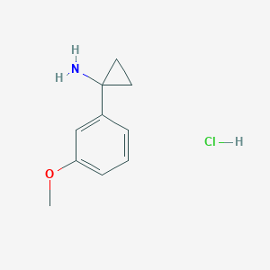 1-(3-Methoxyphenyl)cyclopropan-1-amine hydrochloride