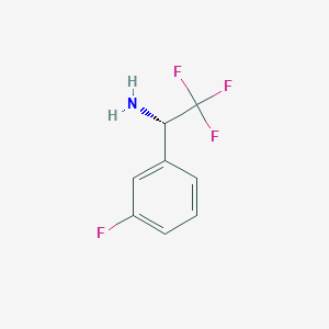 (S)-2,2,2-trifluoro-1-(3-fluorophenyl)ethanamine
