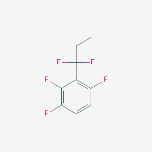 2-(1,1-Difluoropropyl)-1,3,4-trifluorobenzene