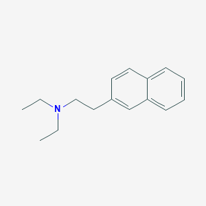 molecular formula C16H21N B14534690 N,N-Diethyl-2-(naphthalen-2-yl)ethan-1-amine CAS No. 62171-68-0