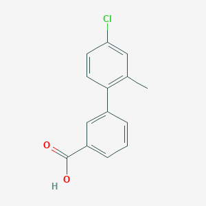 3-(4-Chloro-2-methylphenyl)benzoic acid