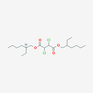 molecular formula C20H36Cl2O4 B14534829 Bis(2-ethylhexyl) 2,3-dichlorobutanedioate CAS No. 62276-36-2