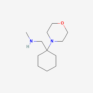 N-Methyl-1-(1-morpholinocyclohexyl)methanamine