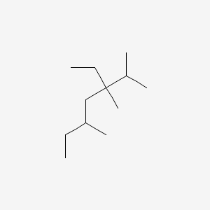 molecular formula C12H26 B14535098 3-Ethyl-2,3,5-trimethylheptane CAS No. 62198-57-6
