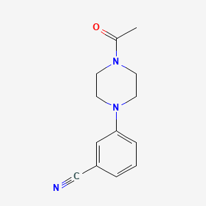3-(4-Acetylpiperazin-1-yl)benzonitrile