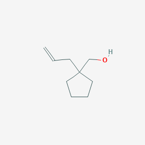 [1-(Prop-2-en-1-yl)cyclopentyl]methanol