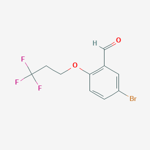 5-Bromo-2-(3,3,3-trifluoropropoxy)benzaldehyde