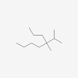 molecular formula C12H26 B14535561 4-Methyl-4-(propan-2-yl)octane CAS No. 62183-90-8
