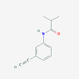 N-(3-ethynylphenyl)-2-methylpropanamide