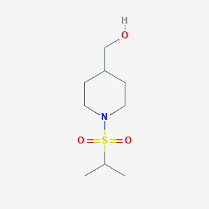 [1-(Propane-2-sulfonyl)-piperidin-4-yl]-methanol