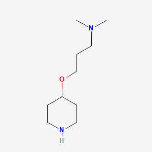 Dimethyl[3-(piperidin-4-yloxy)propyl]amine