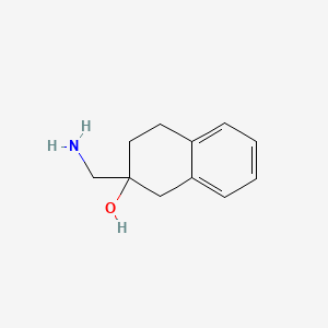 2-(Aminomethyl)-1,2,3,4-tetrahydronaphthalen-2-ol