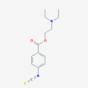 molecular formula C14H18N2O2S B145358 Procaine isothiocyanate CAS No. 129083-49-4