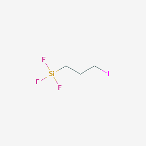 molecular formula C3H6F3ISi B14535955 Trifluoro(3-iodopropyl)silane CAS No. 62141-83-7