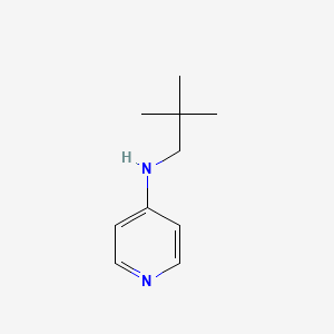 molecular formula C10H16N2 B1453618 N-(2,2-dimethylpropyl)pyridin-4-amine CAS No. 1248748-75-5