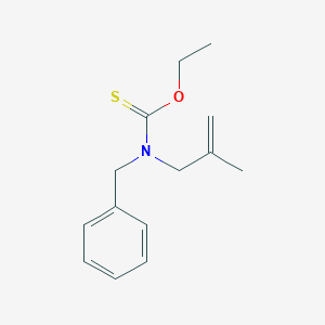 molecular formula C14H19NOS B14536213 O-Ethyl benzyl(2-methylprop-2-en-1-yl)carbamothioate CAS No. 62371-17-9