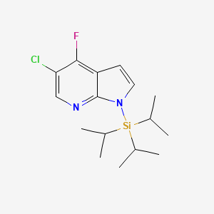 5-Chloro-4-fluoro-1-(triisopropylsilanyl)-7-azaindole