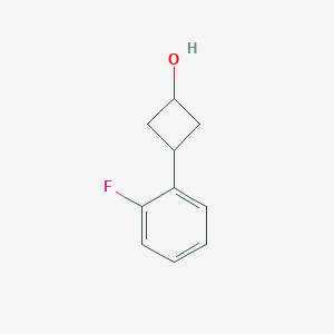 3-(2-Fluorophenyl)cyclobutan-1-ol