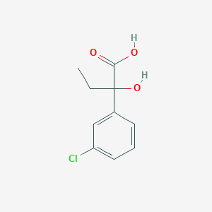 2-(3-Chlorophenyl)-2-hydroxybutanoic acid